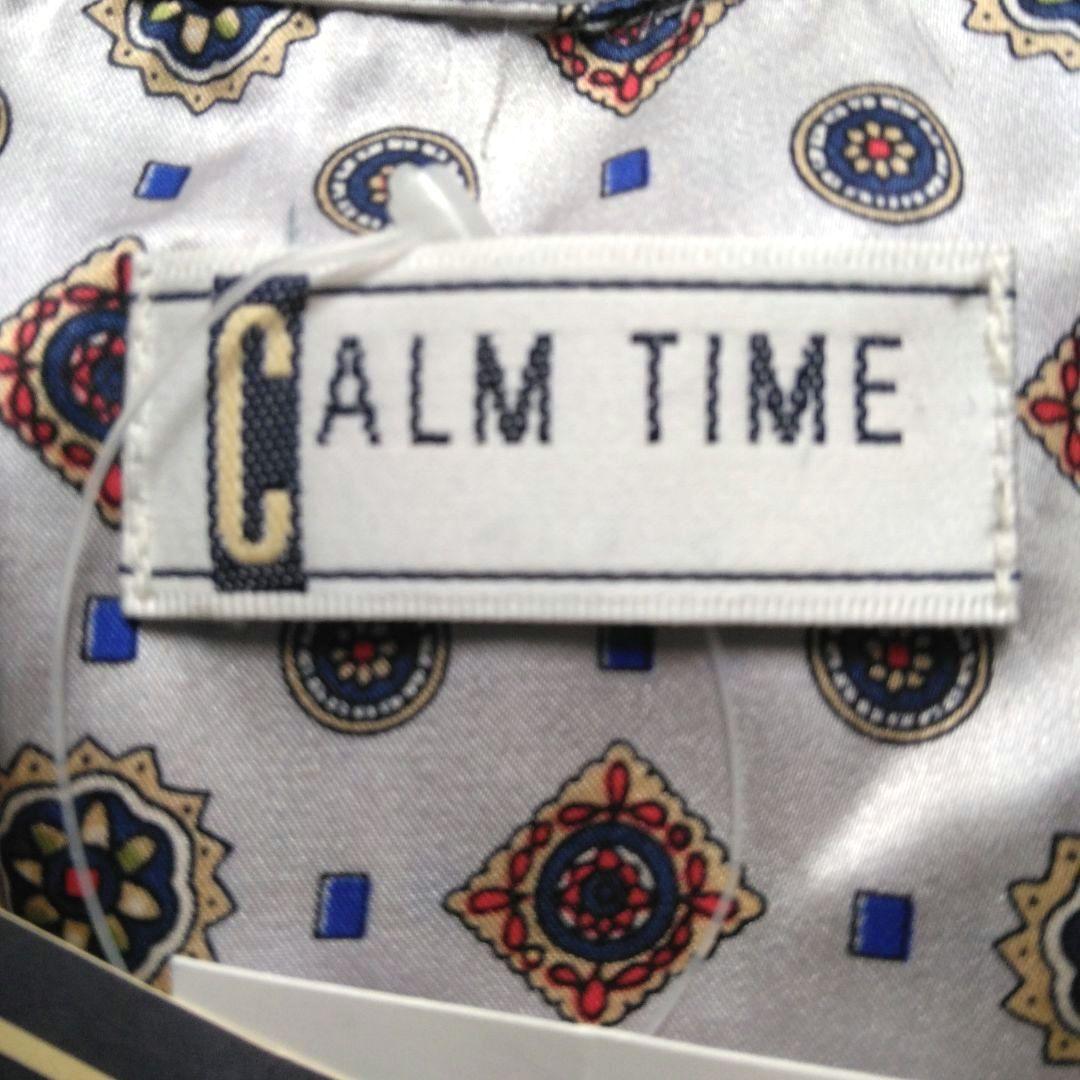 シルク　メンズパジャマ　幾何学模様　オシャレ　絹100%