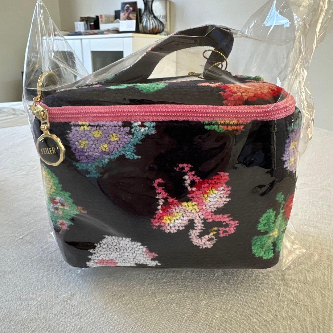 FEILER フェイラー　神崎恵コラボ　ファンキーフォーチュン　バニティポーチ