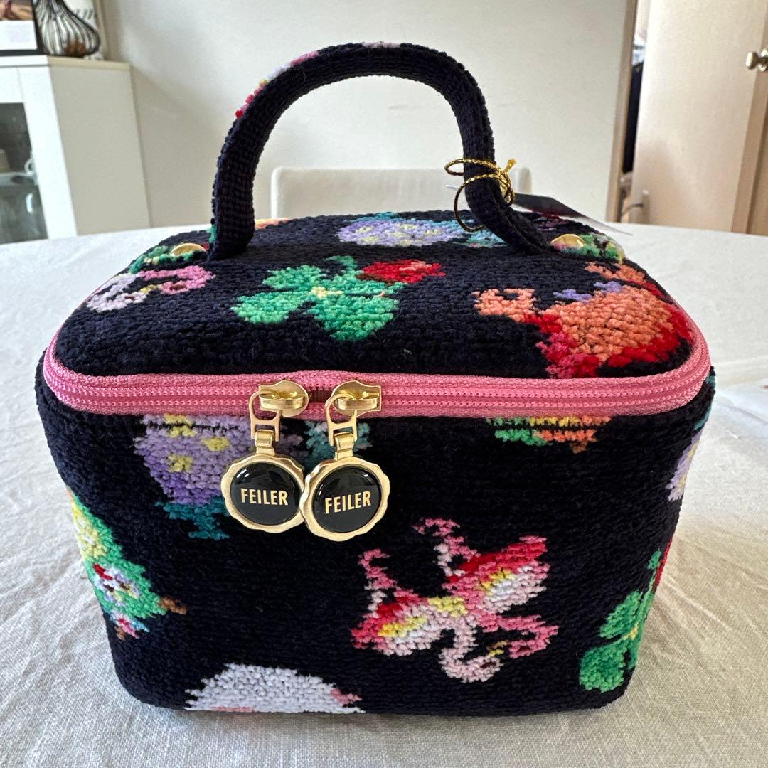 FEILER フェイラー　神崎恵コラボ　ファンキーフォーチュン　バニティポーチ
