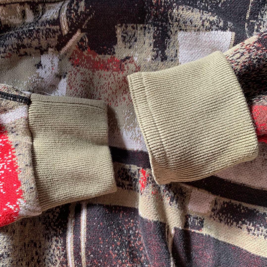 a GADID ANONIEM TISCH ハイケージセーター