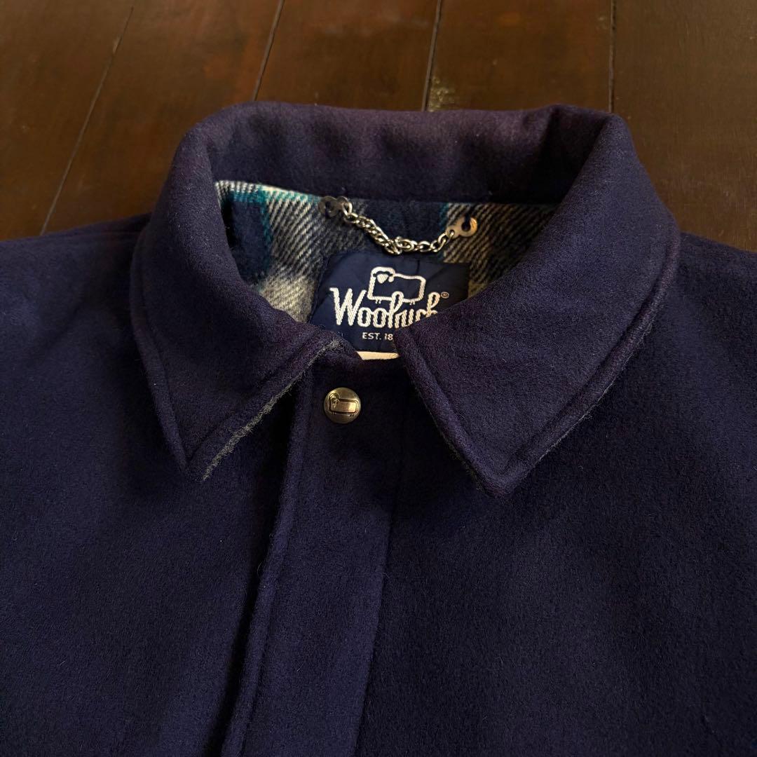 USA製！！【Woolrich ウールリッチ】ビンテージウールジャケット XL