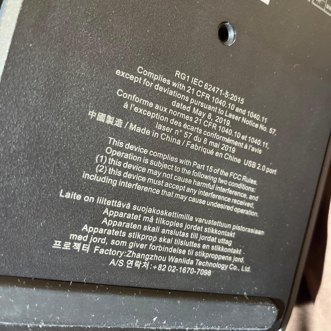 【ジャンク品】NEBULA cosmos 4Kプロジェクター 本体 リモコン