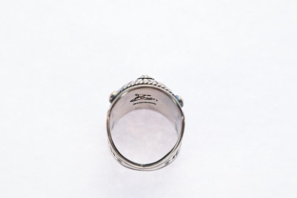 ◆インディアンジュエリー デルバート・ゴードン作 リング 指輪　09416