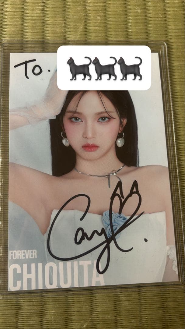 babymonster チキタ foreverサイン会