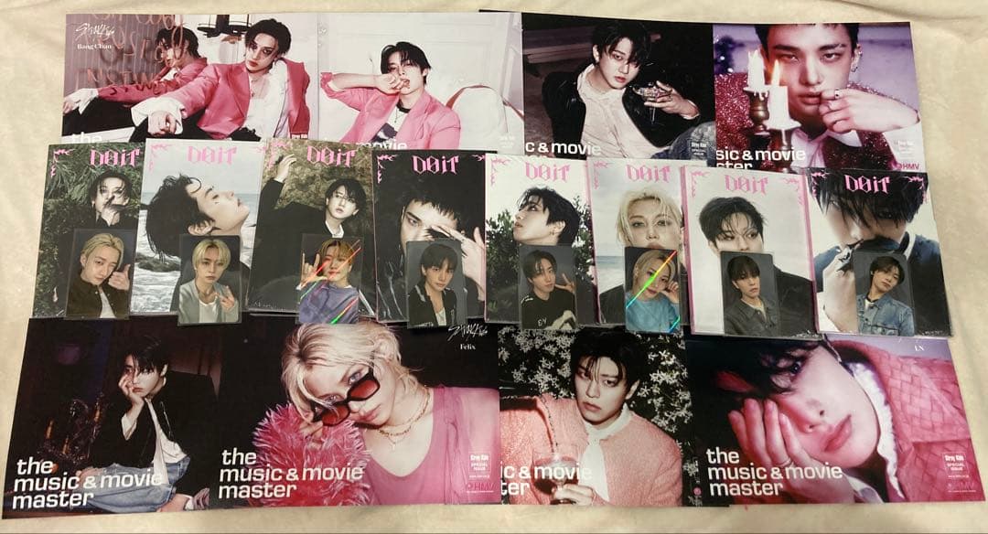 DO IT HMV特典トレカ　HMVフライヤー　ヒョンジン　フィリックス　スキズ