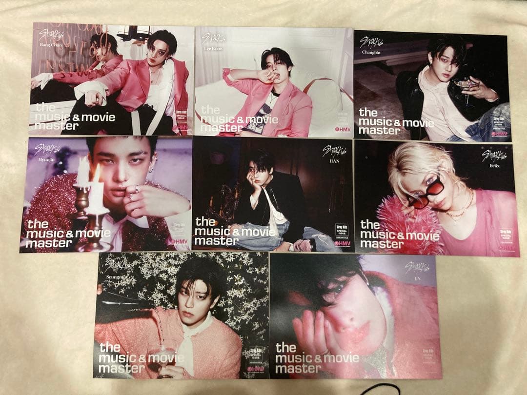 DO IT HMV特典トレカ　HMVフライヤー　ヒョンジン　フィリックス　スキズ