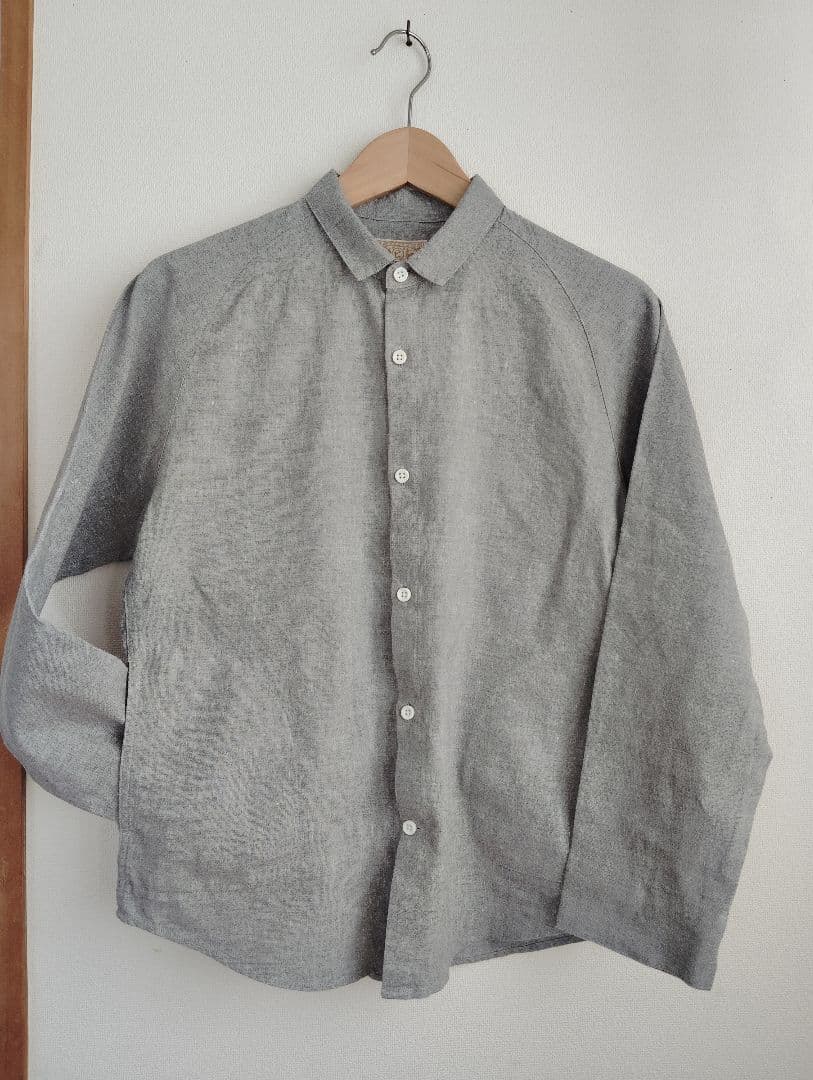 中川政七商店　ラグランワークシャツ