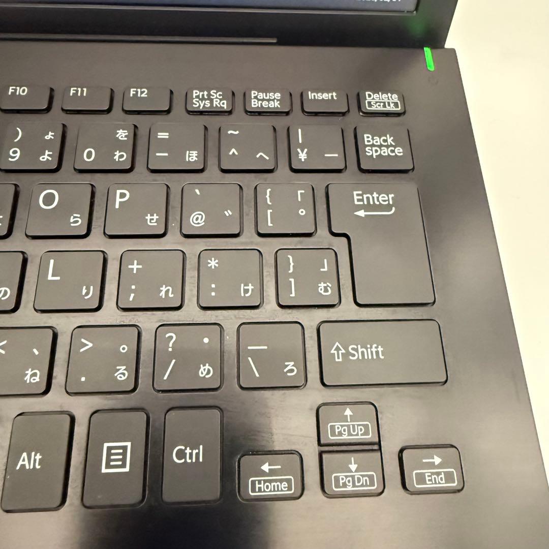 【VAIO】軽量ノートパソコン i5 第8世代 SONY SSD 8GB