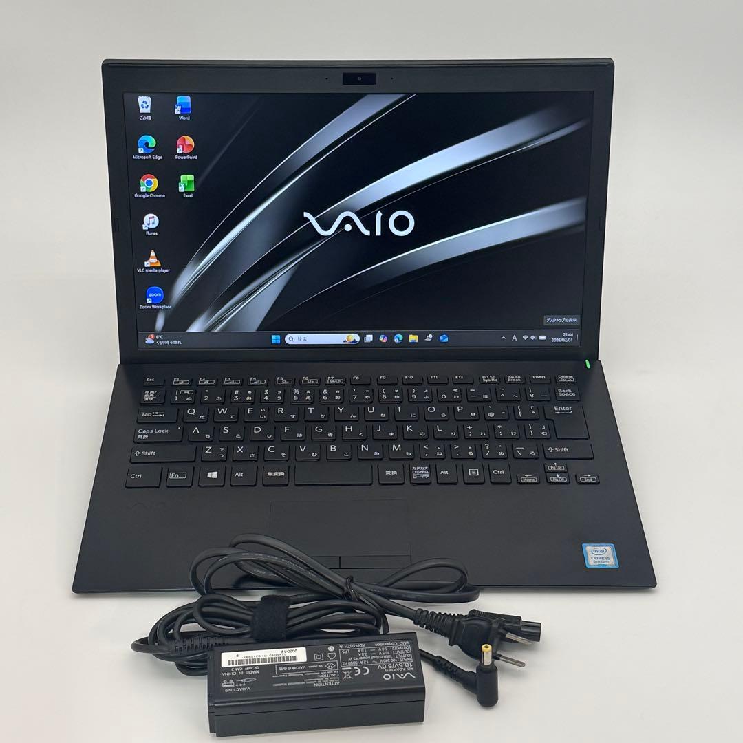 【VAIO】軽量ノートパソコン i5 第8世代 SONY SSD 8GB