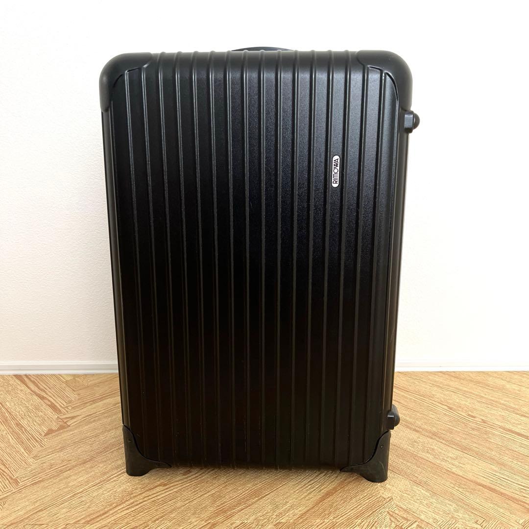 【希少】リモワ　旧サルサ　60L 2輪　キャリーケース　マットブラック