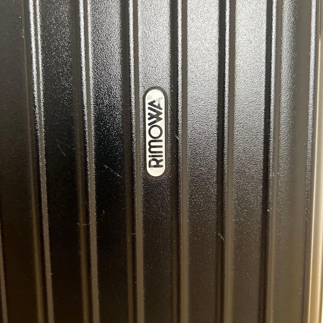 【希少】リモワ　旧サルサ　60L 2輪　キャリーケース　マットブラック