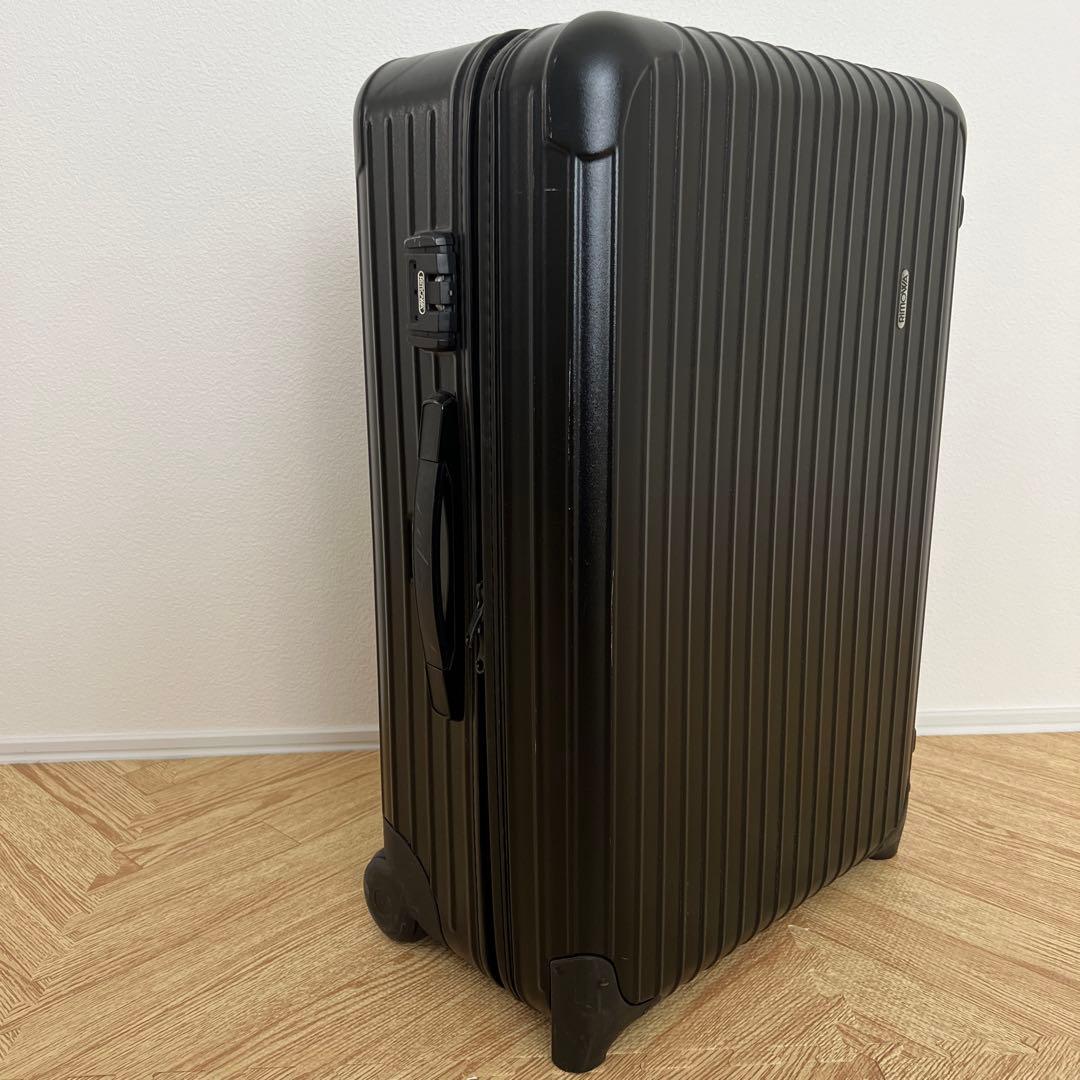 【希少】リモワ　旧サルサ　60L 2輪　キャリーケース　マットブラック