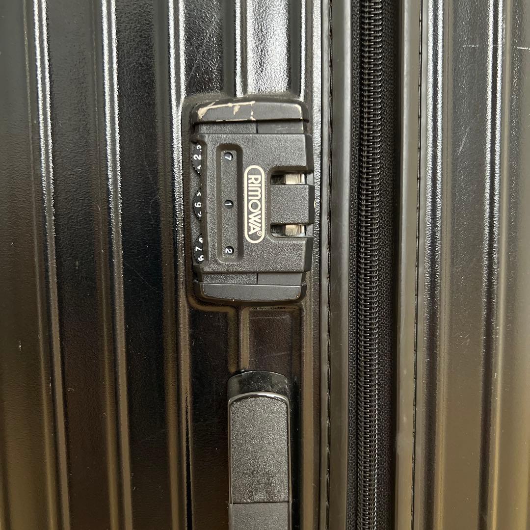 【希少】リモワ　旧サルサ　60L 2輪　キャリーケース　マットブラック