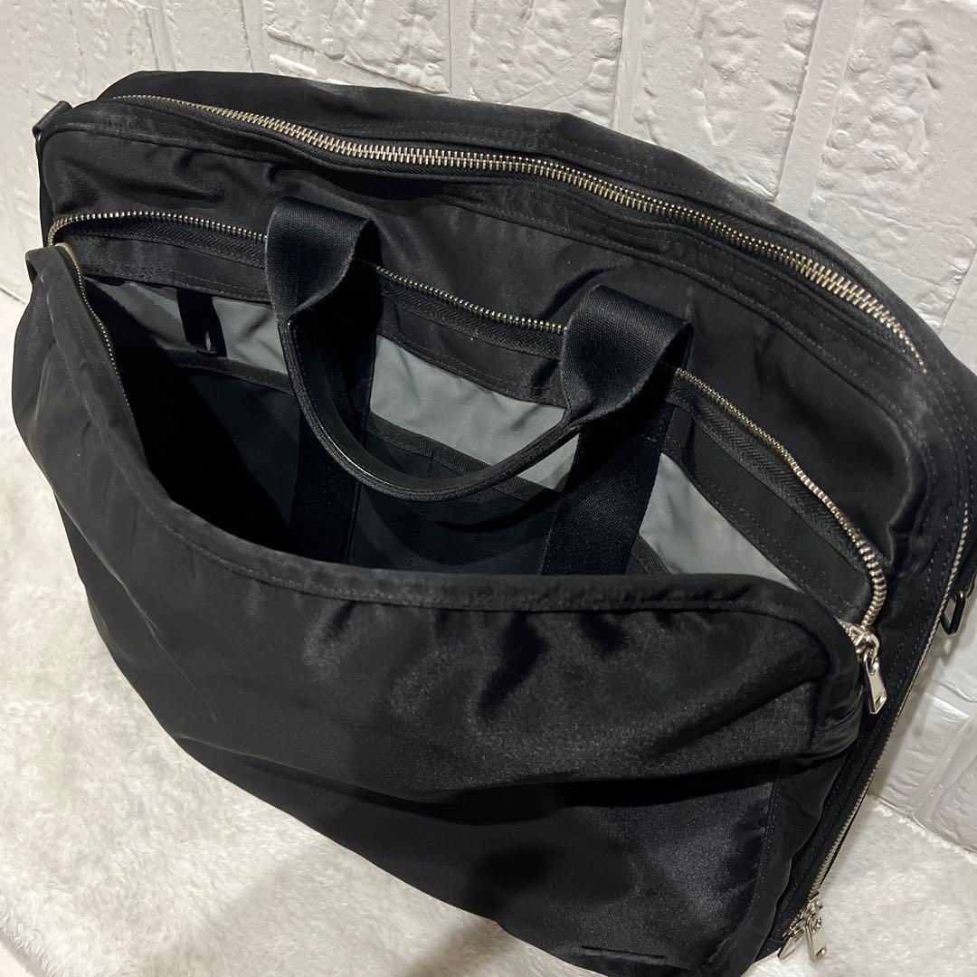 【美品】PORTER ポーター　リフト　ブリーフケース　2way 2層　ブラック