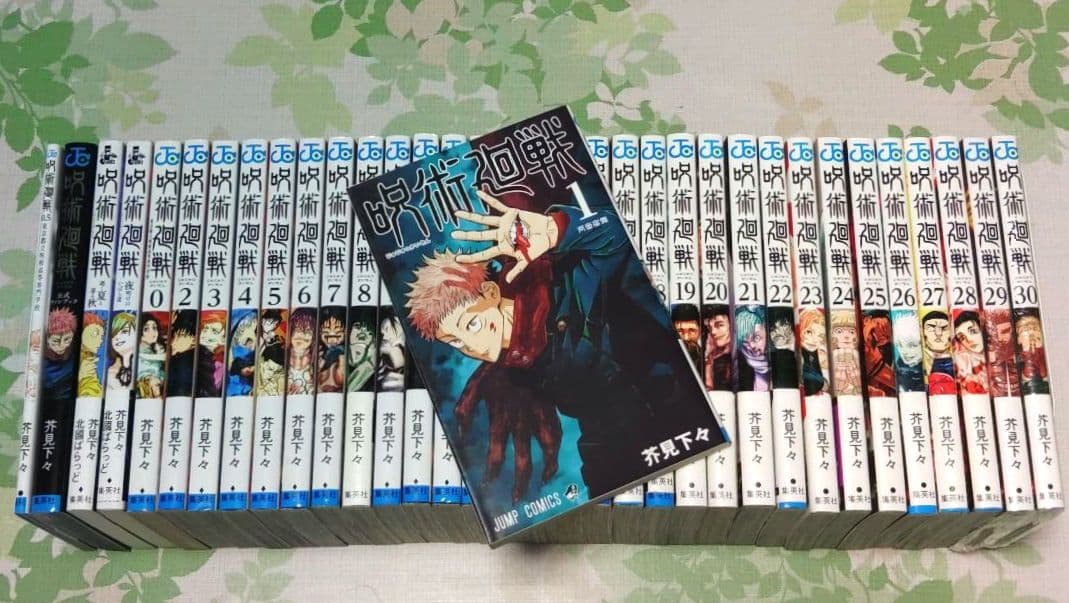呪術廻戦 0～30巻+0.5巻+小説2冊+公式ファンブック　漫画　コミック