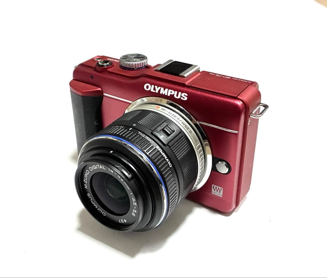 オリンパス PEN E-PL1 ミラーレス レンズ　M.ZUIKO セット