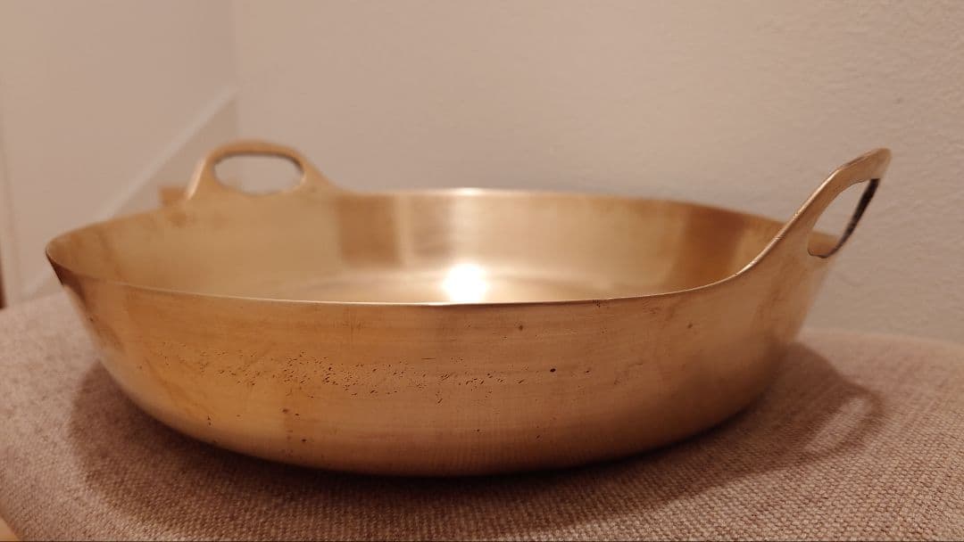 業務用 大型 砲金 天ぷら鍋 32cm 送料込み