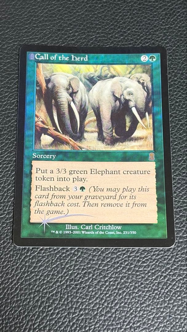 MTG 獣群の呼び声　英語　FOIL 初版