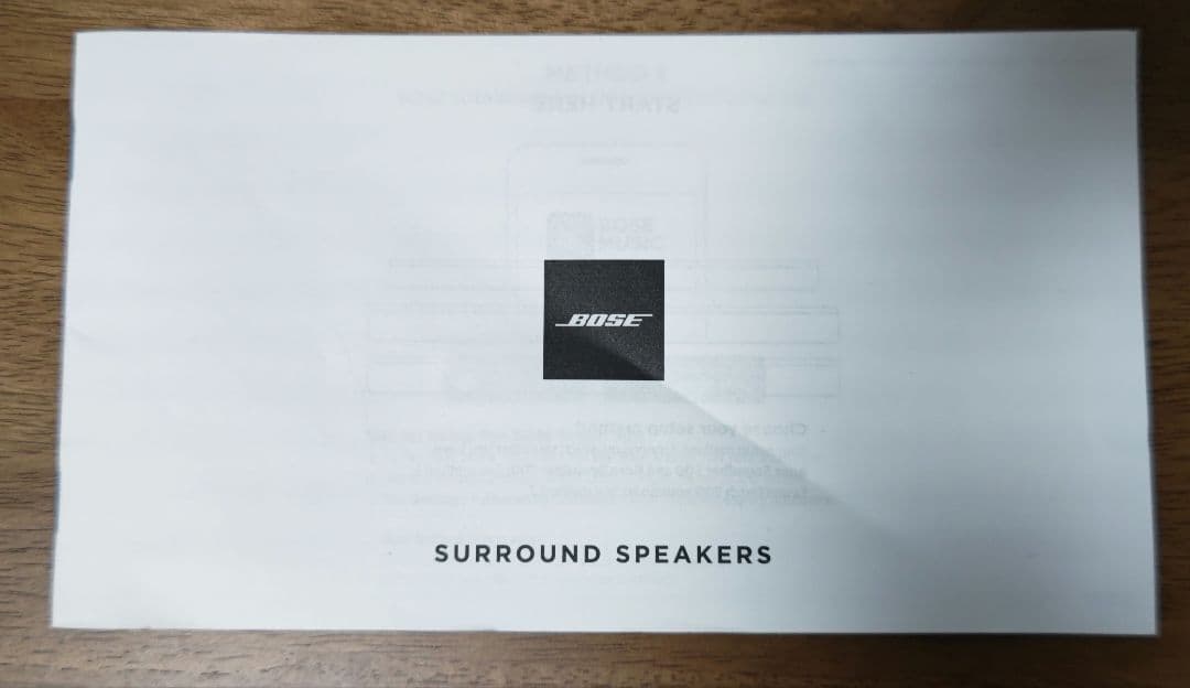 Bose Surround Speakers ブラック スタンド付き