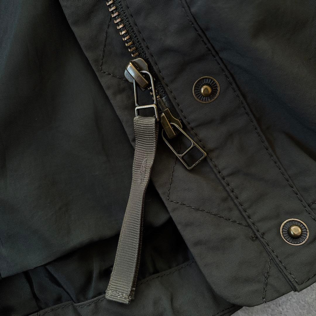 美品 イネド ラビットファー ラクーンファー ボアライナー付 モッズコート