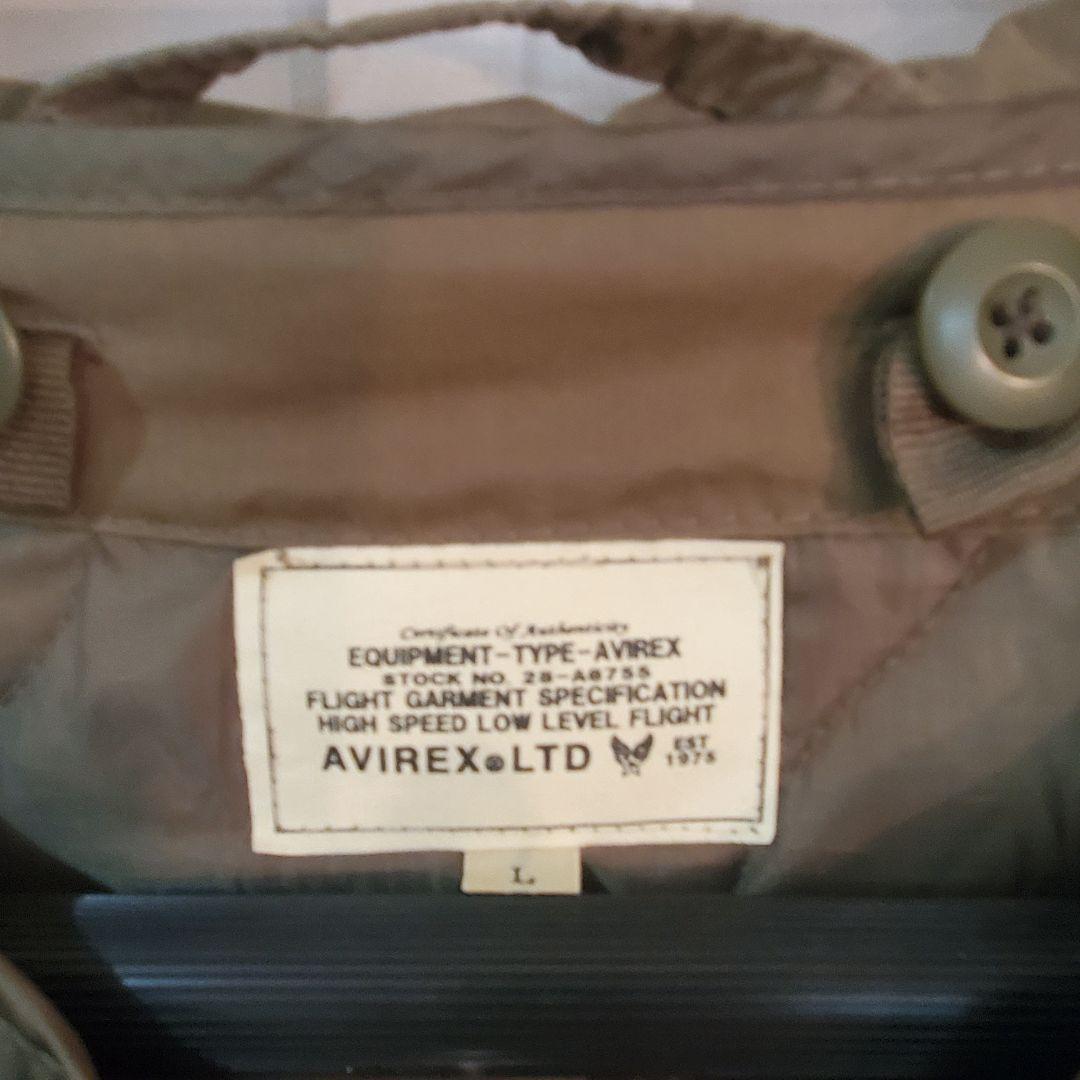 AVIREX USA スカル刺繍 　モッズジャケット