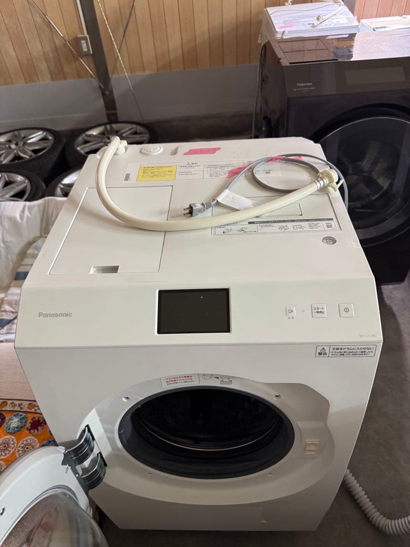 N*m様 送料込！最上位モデル！パナソニックNA-LX129CLドラム式洗濯機