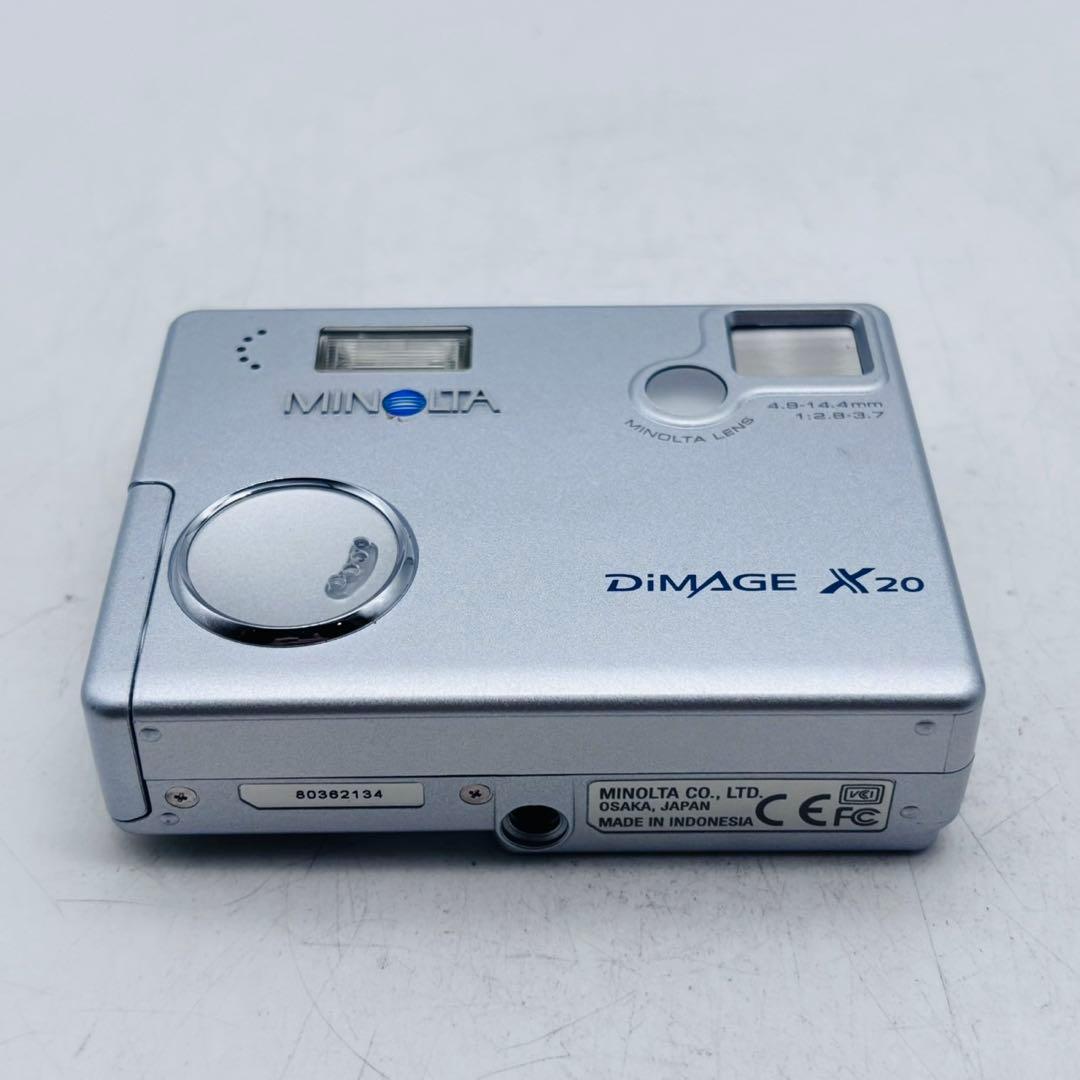 【動作確認済み】MINOLTA DiMAGE X20 単三電池