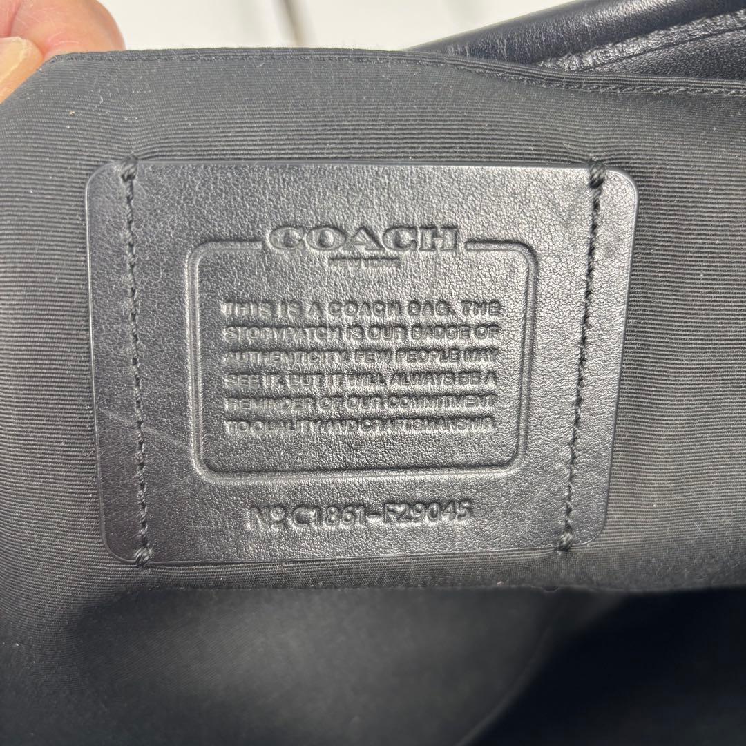 コーチ NASA限定コラボ トートバッグ ブラック