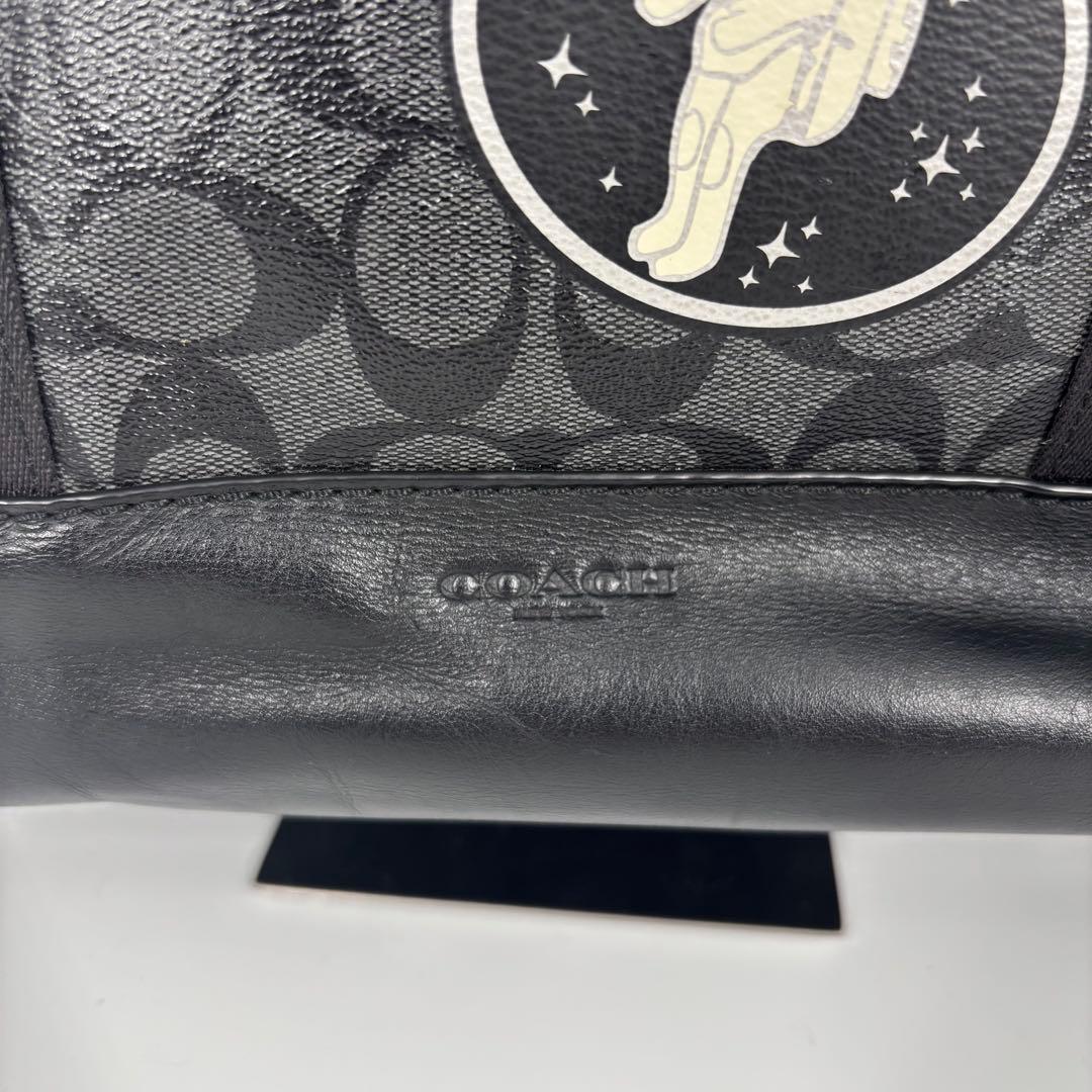 コーチ NASA限定コラボ トートバッグ ブラック