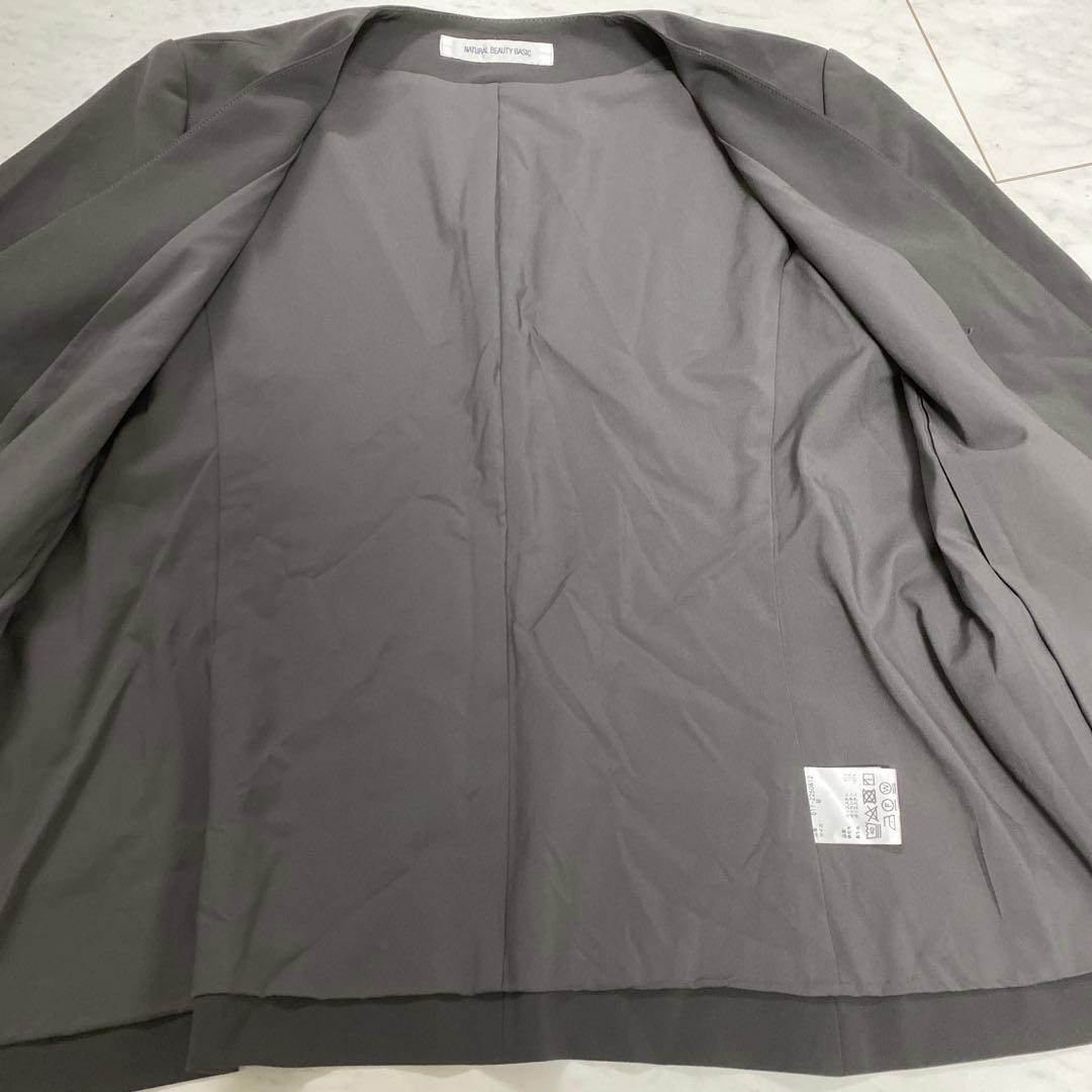 NATURAL BEAUTY BASIC ステファニー セットアップスーツ M