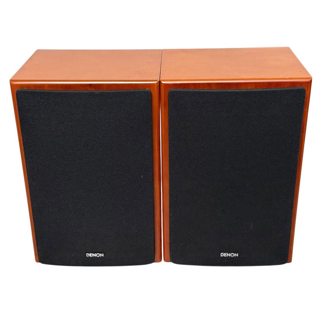 値下・専用不可 DENON デノン SC-A55SG-M 2本 (木目)中古良品