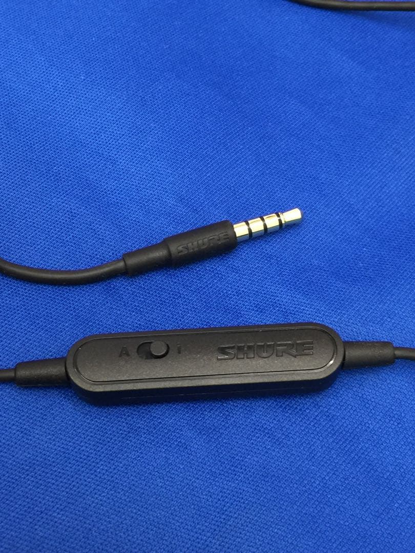 SHURE AONIC 4 高遮音性 有線イヤホン マイク付き No.095