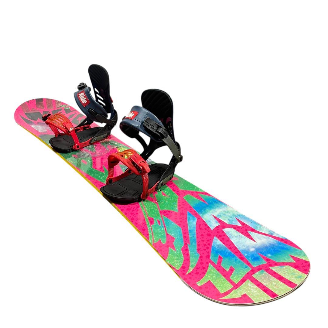 美品　IGNIO MILWEL W-CAMBER 140cm ビンディング