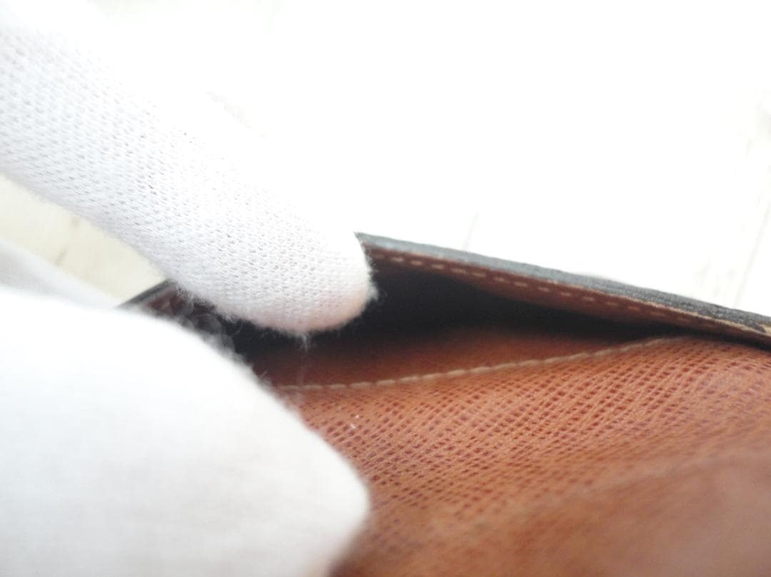 美品★ルイ・ヴィトン モノグラム【ケース】ポルトモネ・シリング★B14