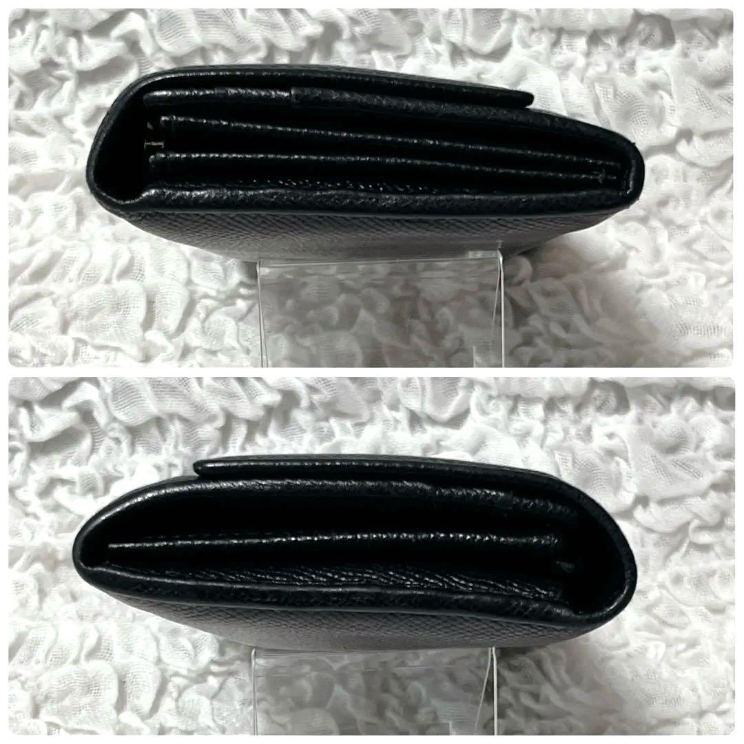 美品✨　BVLGARI 長財布　ビーゼロワン　サークルロゴ　レザー　本革　黒