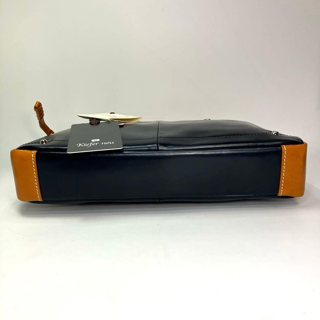 Kiefer neu キーファーノイ ミニブリーフクラッチ Ciao ネイビー