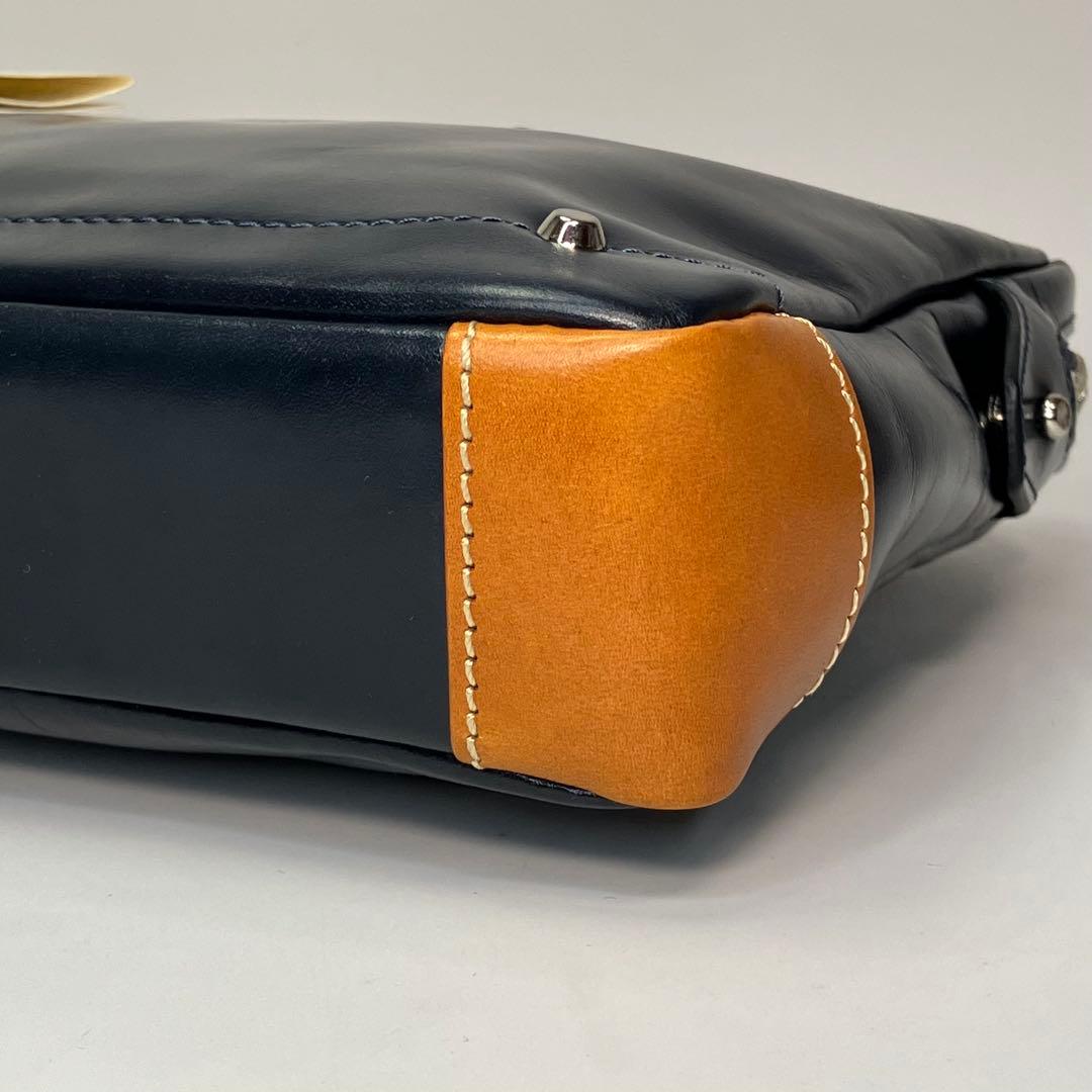 Kiefer neu キーファーノイ ミニブリーフクラッチ Ciao ネイビー