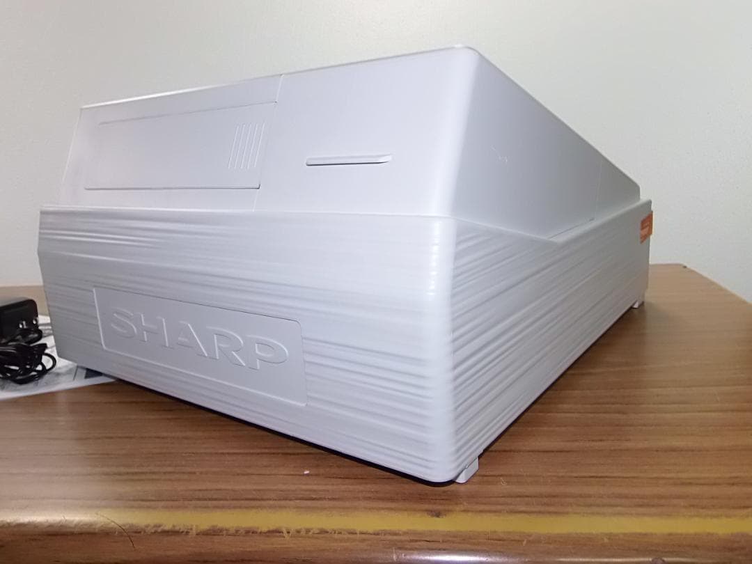 新品119設定無料横型領収証シャープ８部門インボイスレジスターXE-A147