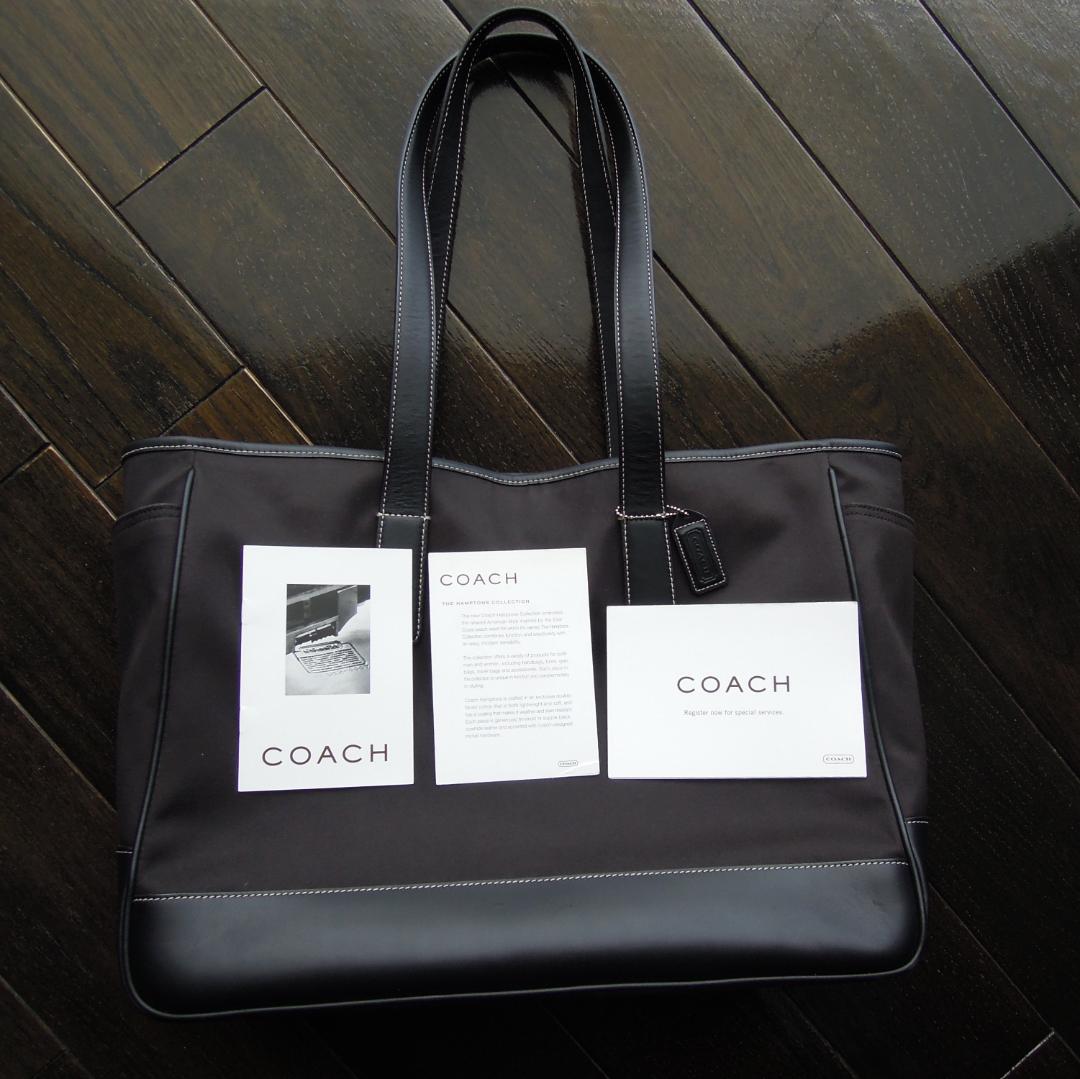 美品　COACH　コーチ　ビジネストートバッグ