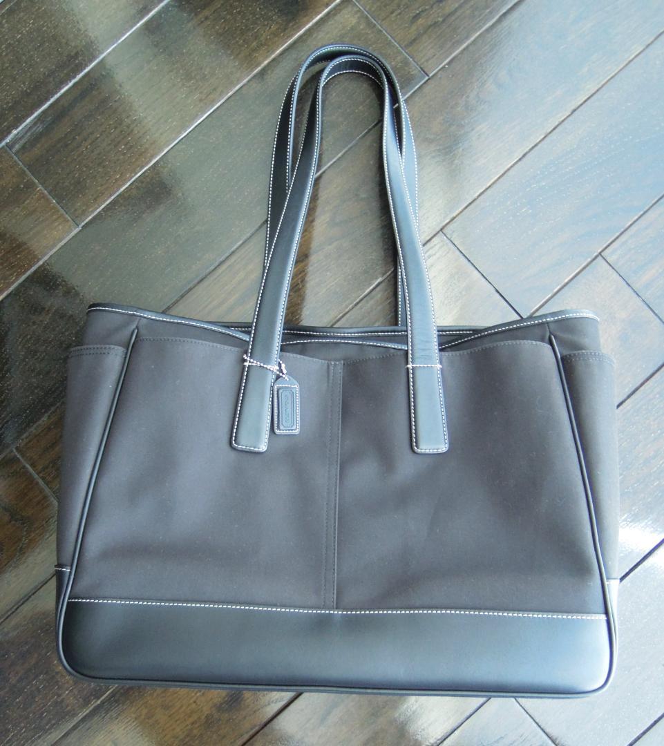 美品　COACH　コーチ　ビジネストートバッグ
