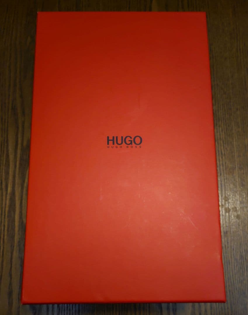 メ*ー様 HUGO BOSS　ヒューゴボス　ハイカット　レザースニーカー　EU4