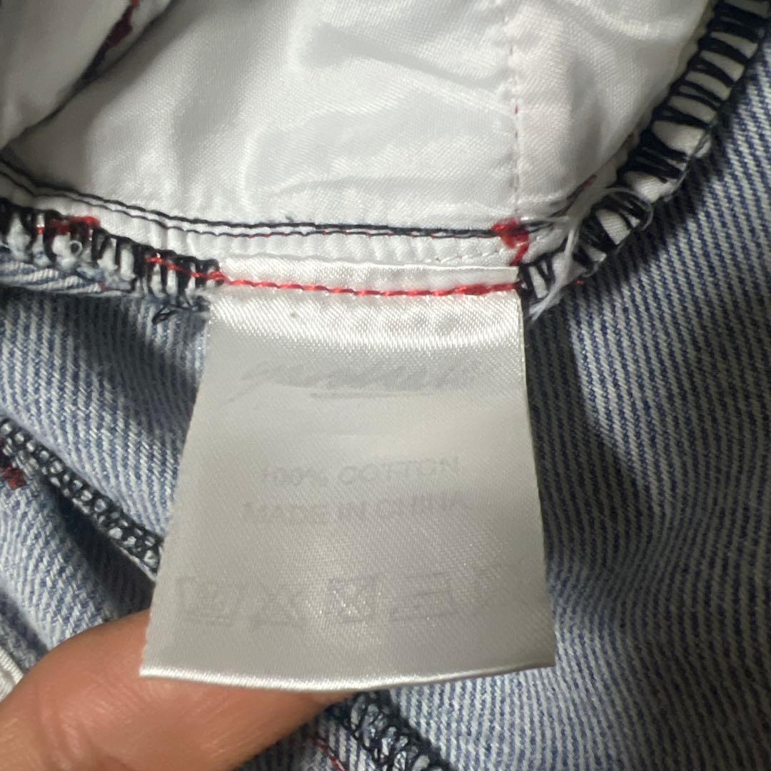 yardsale ブルー　デニム　L スケート