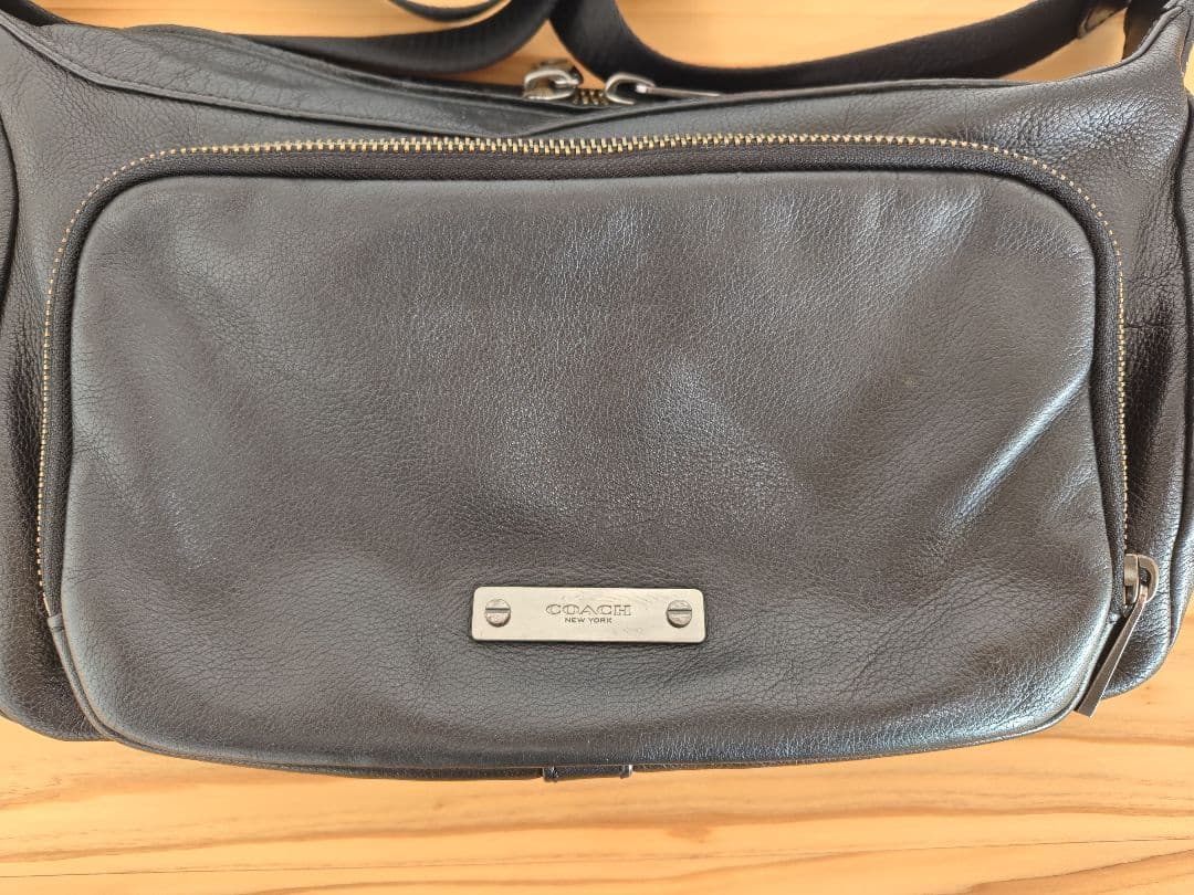 へ*う様 COACH　レザーショルダーバッグ