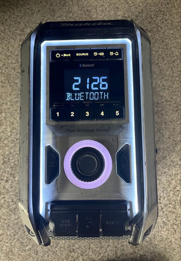 マキタ　ラジオ　Bluetooth mr113