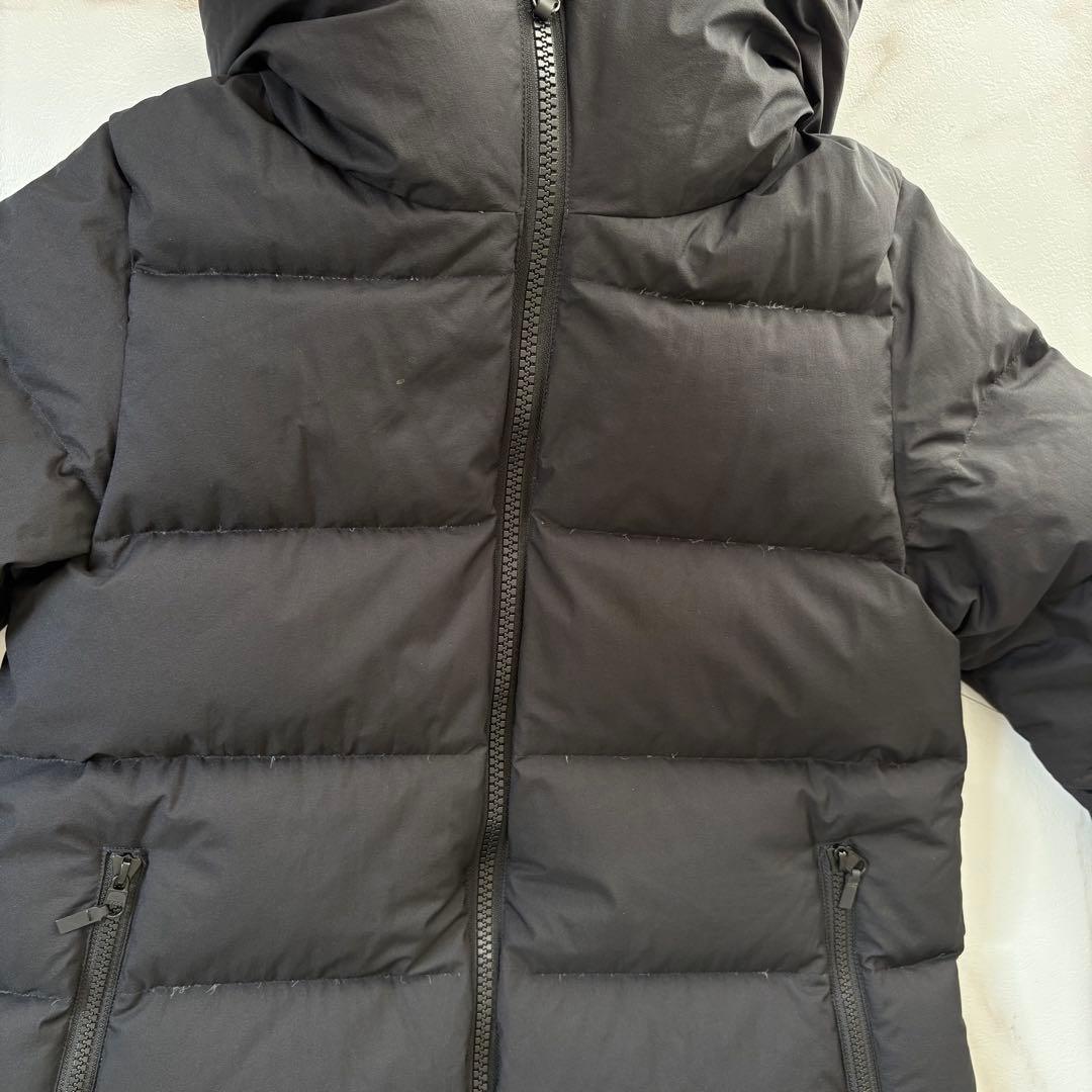 人気◆THE NORTH FACE ウィンドストッパー ダウンコート黒 M