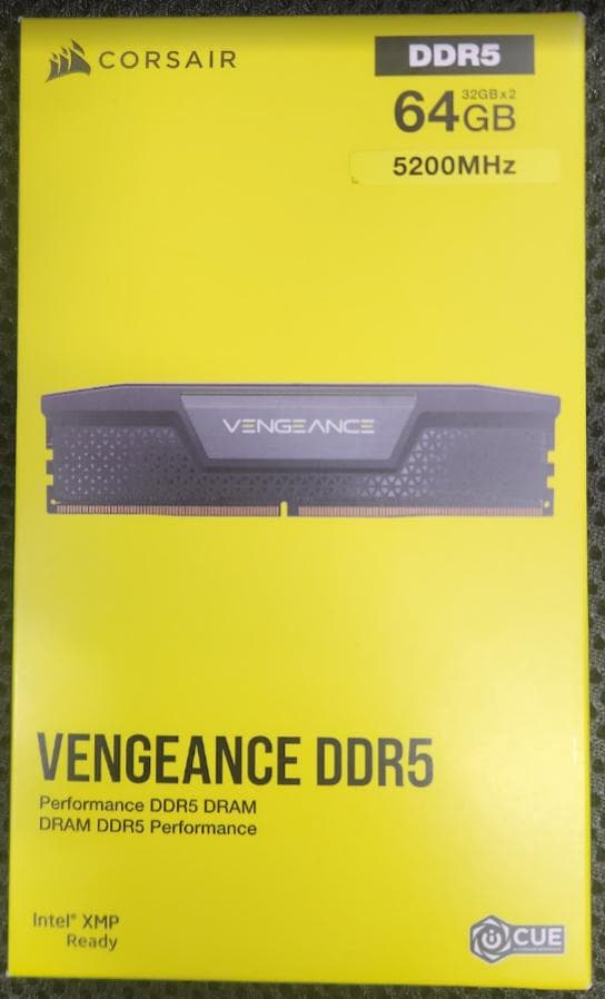 【新品未開封】CORSAIR DDR5 64GB (32GBx2)