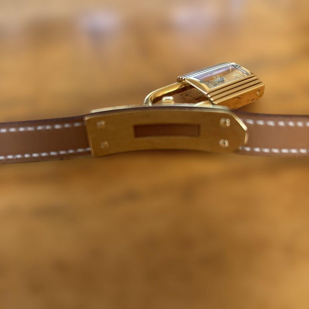 エルメス HERMES ケリーウォッチ レディース 腕時計 ゴールド ブラウン