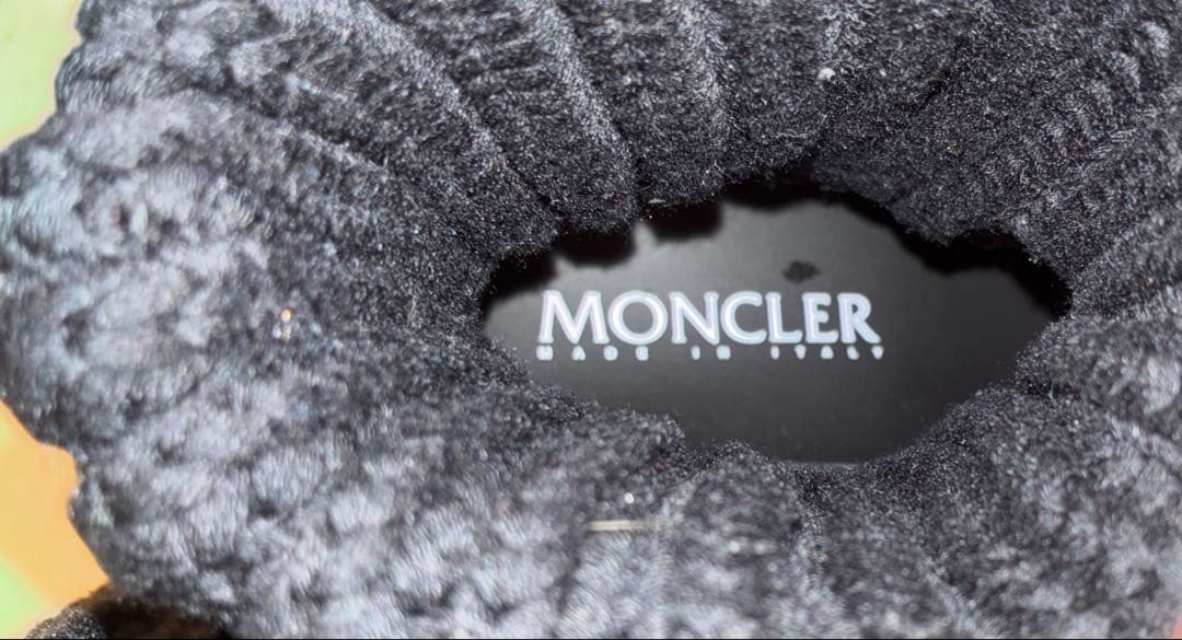 MONCLERブーツ新品未使用ブラック　サイズ37