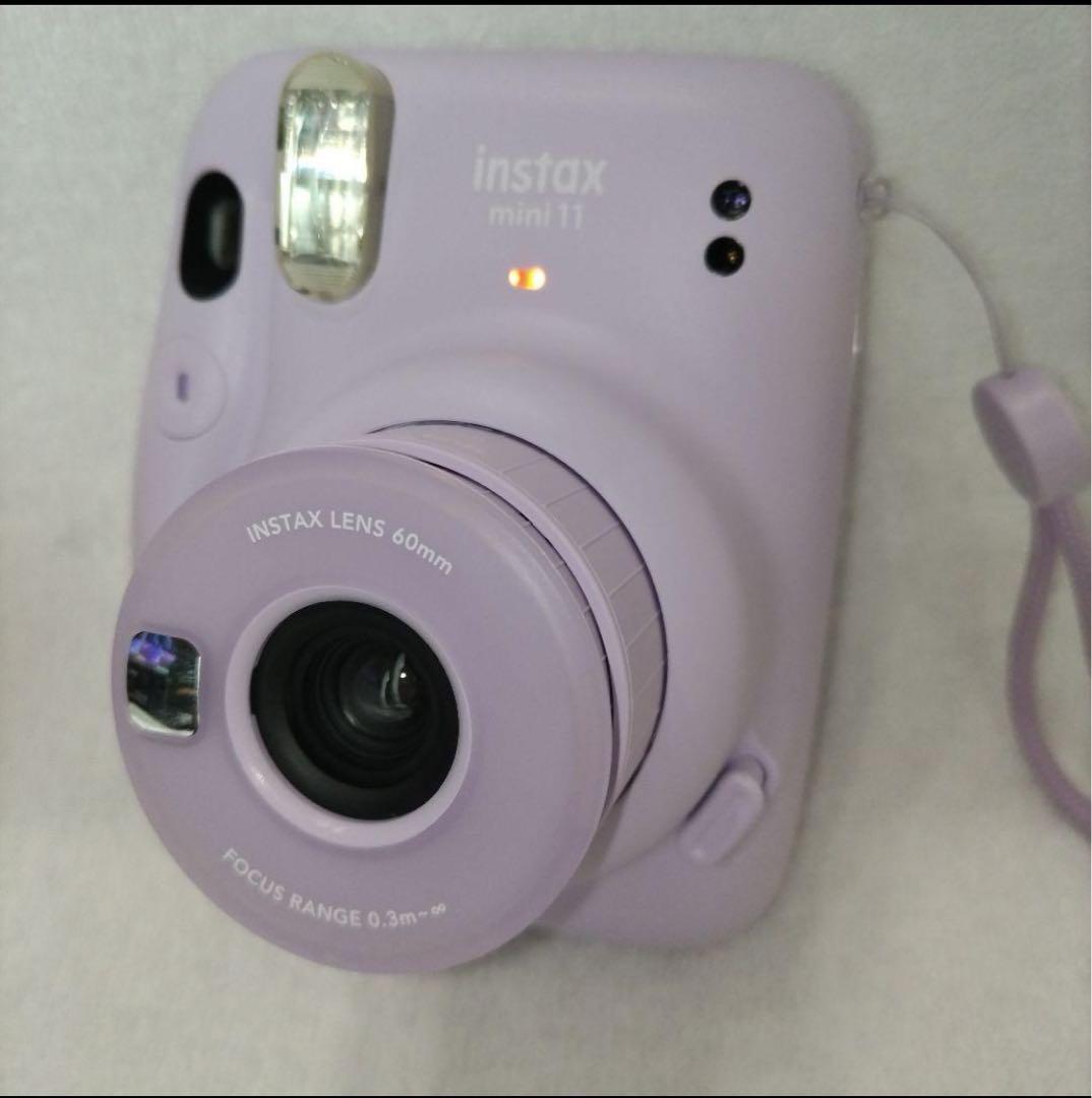 フジフィルム instaxmini11 ライラックパープル