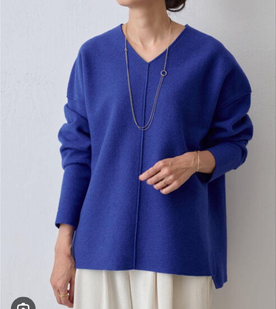 未使用 タグ付 BEARDSLEY ウール圧縮プルオーバー